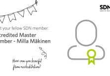 Meet your fellow SDN member: Accredited Master Member, Milla Mäkinen